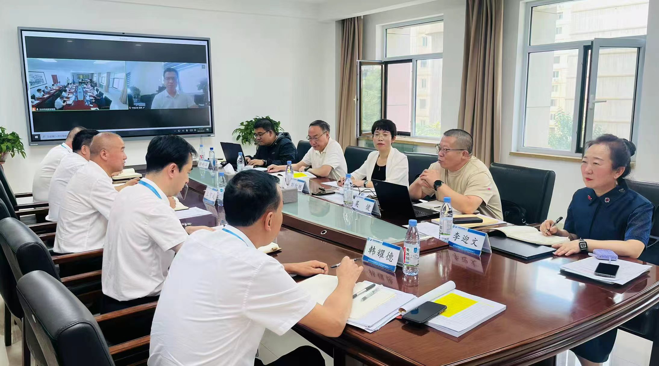 中施協專家來公司開展信用評價實地...